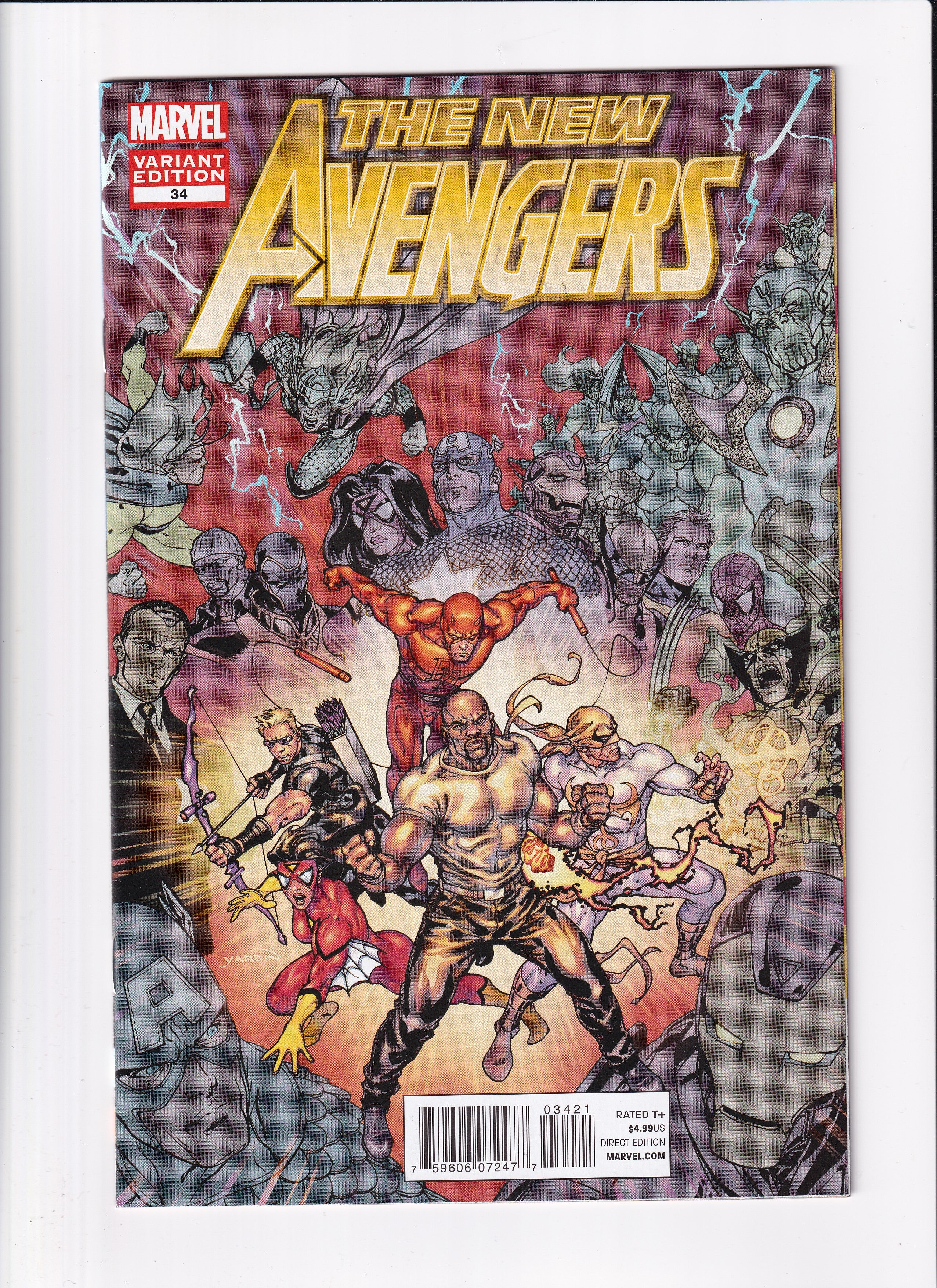 THE NEW AVENGERS VARIANT #34 - Slab City Comics 