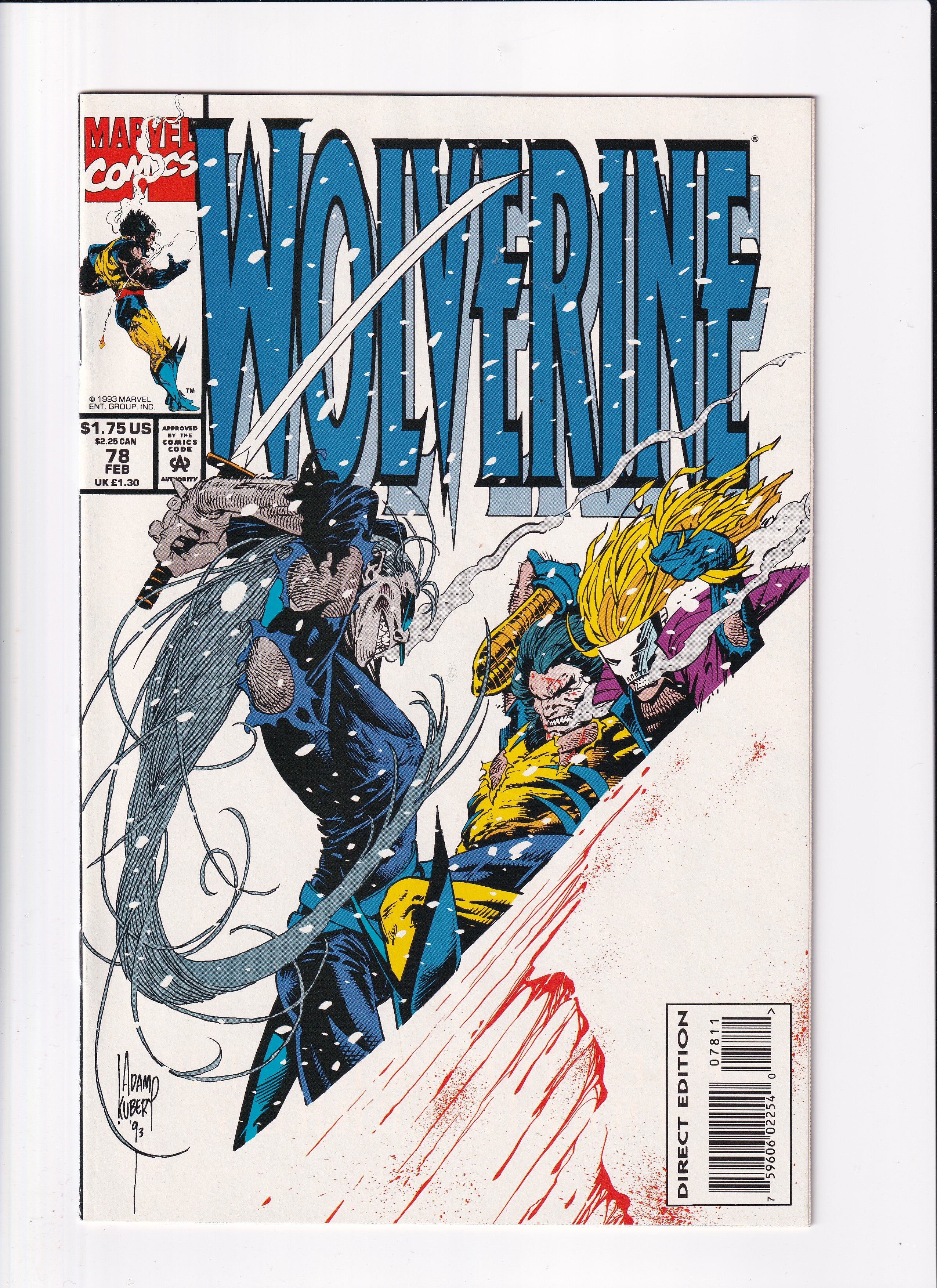 WOLVERINE #78 - Slab City Comics 