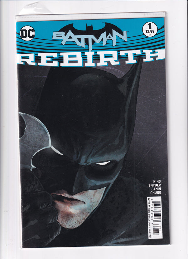 BATMAN REBIRTH #1 - Slab City Comics 