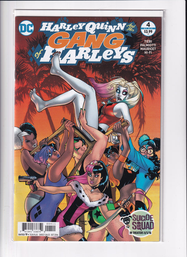 HARLEY QUINN AND HER GANG OF HARLEYS #4 - Slab City Comics 