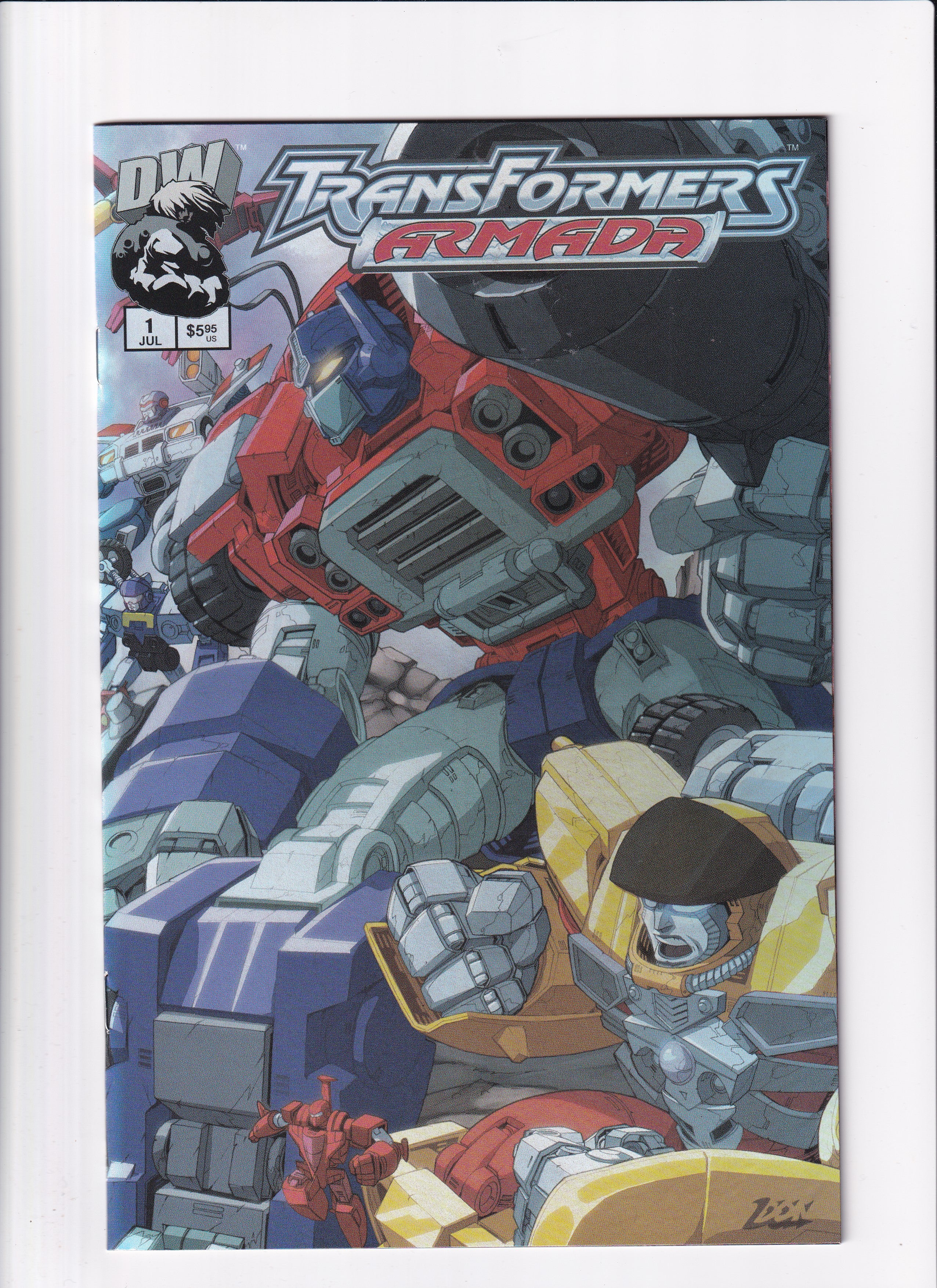 TRANSFORMERS ARMADA #1 - Slab City Comics 