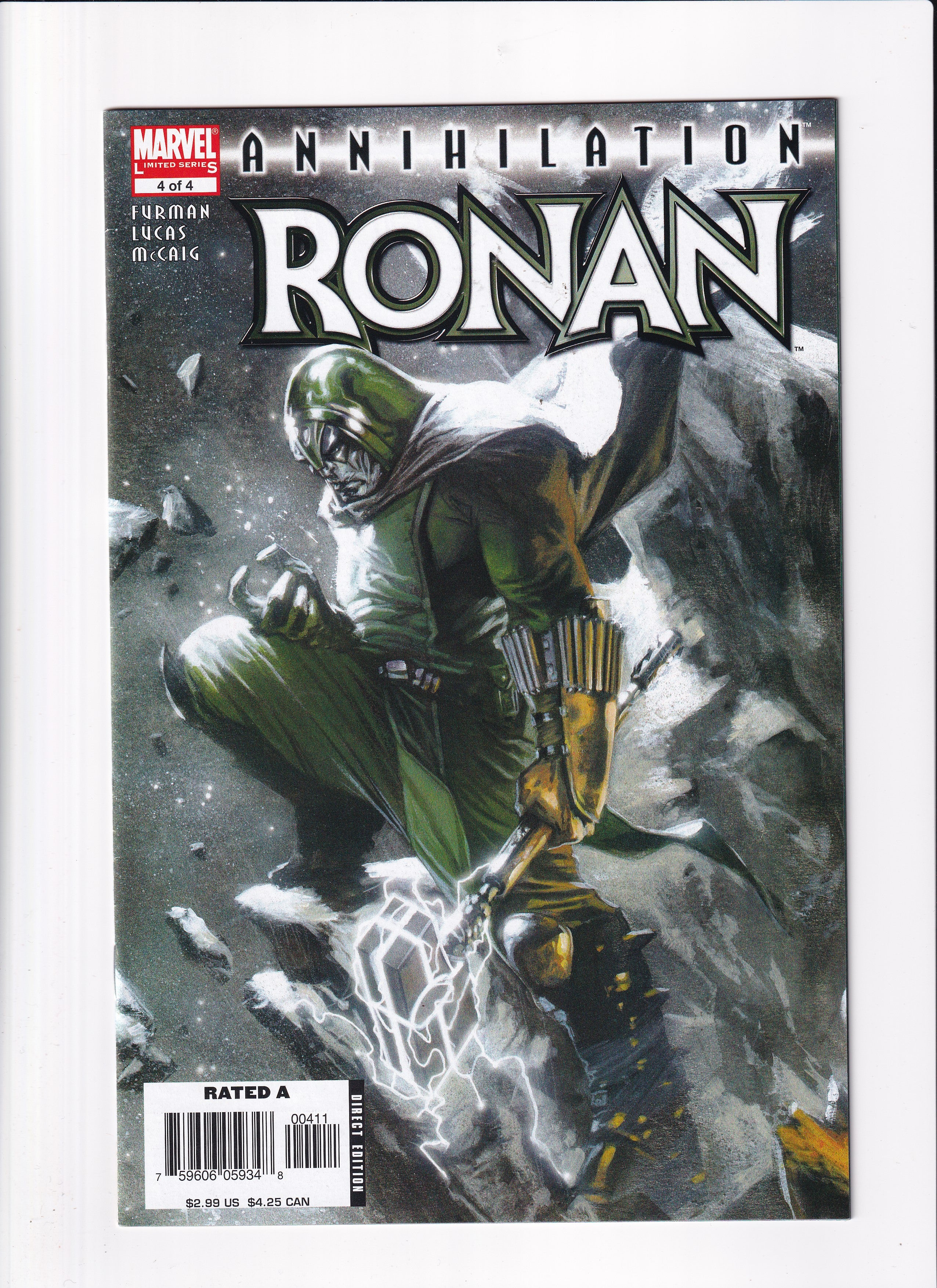 ANNIHILATION RONAN 4 OF 4 - Slab City Comics 