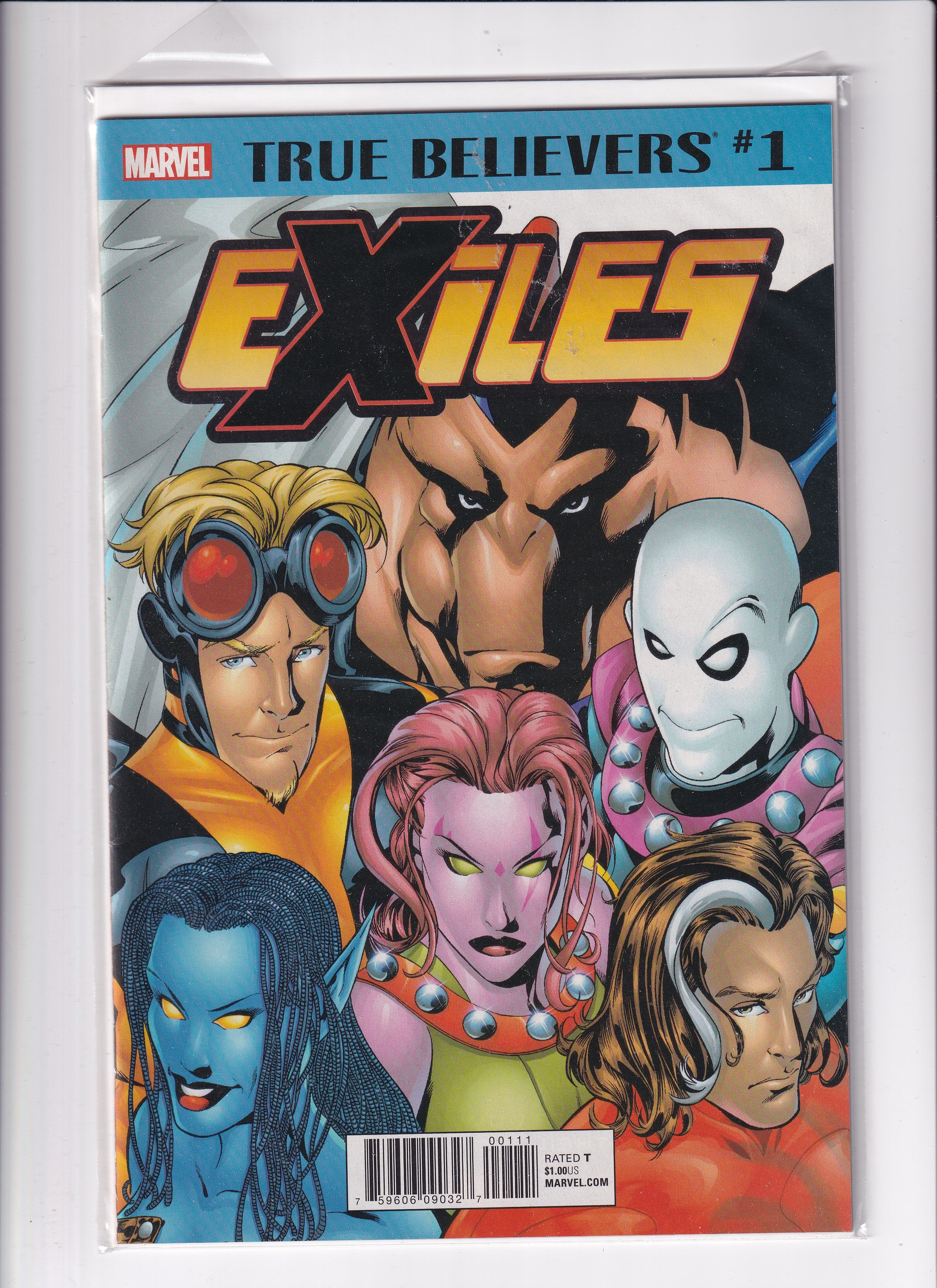 TRUE BELIEVERS #1 EXILES - Slab City Comics 