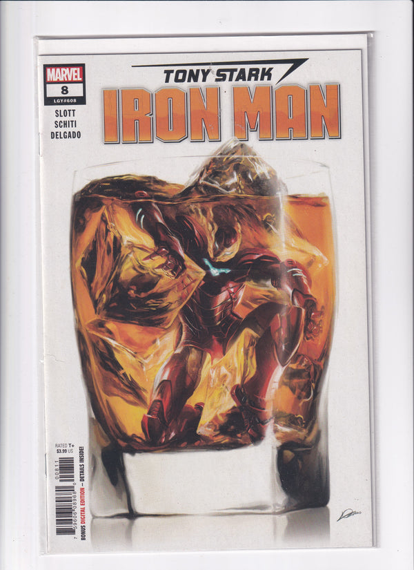 TONY STARK IRON MAN #8 - Slab City Comics 