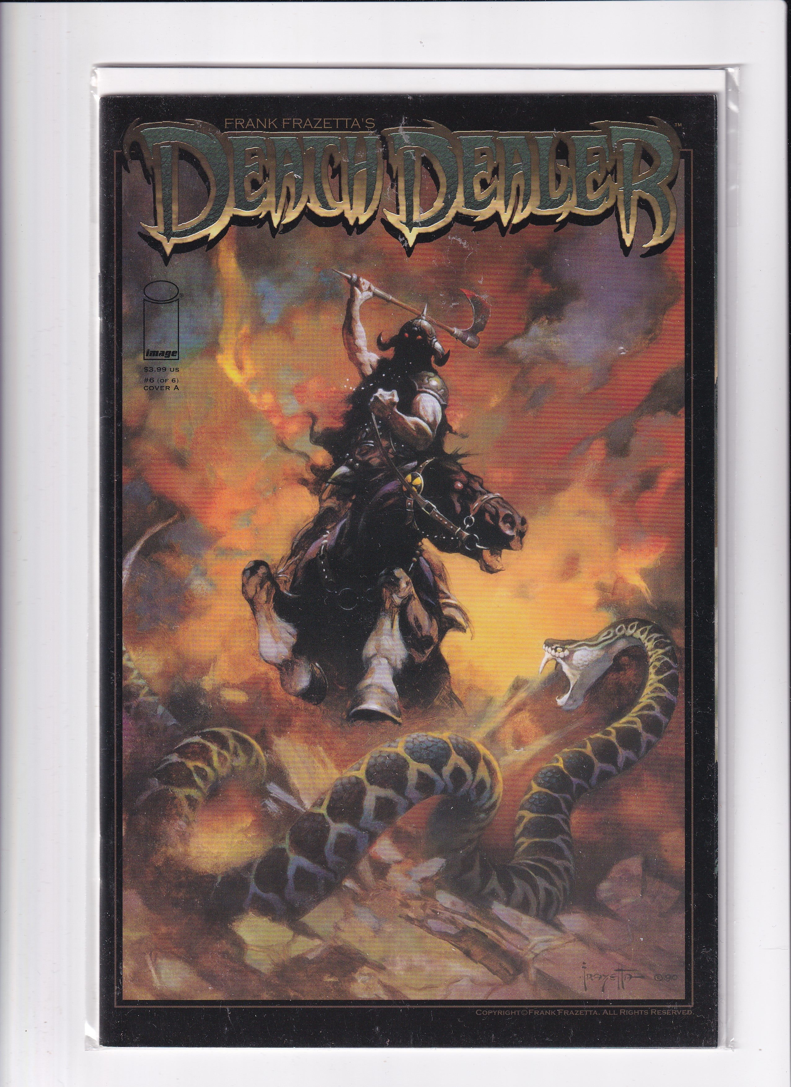 DEATH DEALER #6 - Slab City Comics 