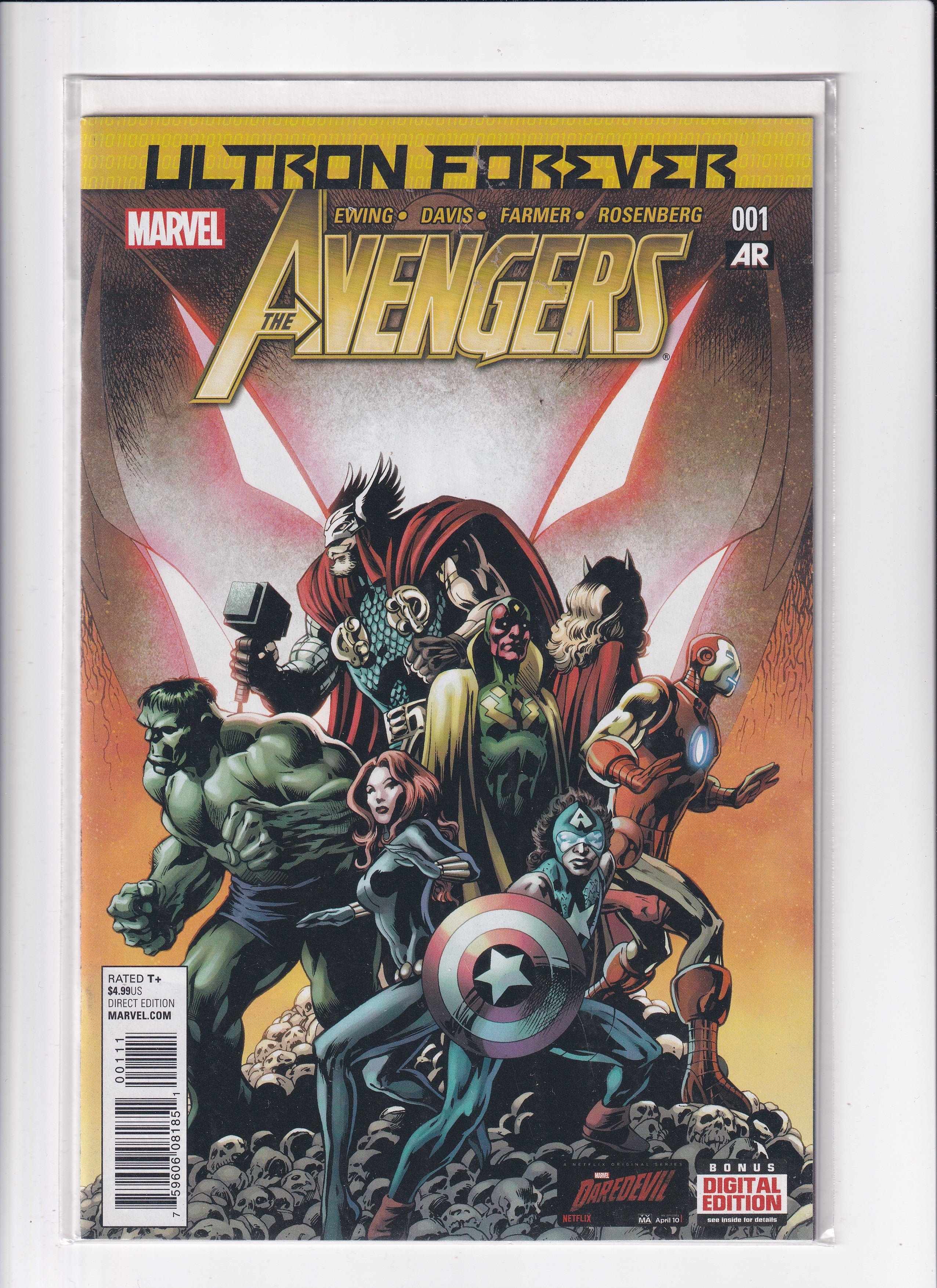 ULTRON FOEVER THE AVENGERS #01 - Slab City Comics 