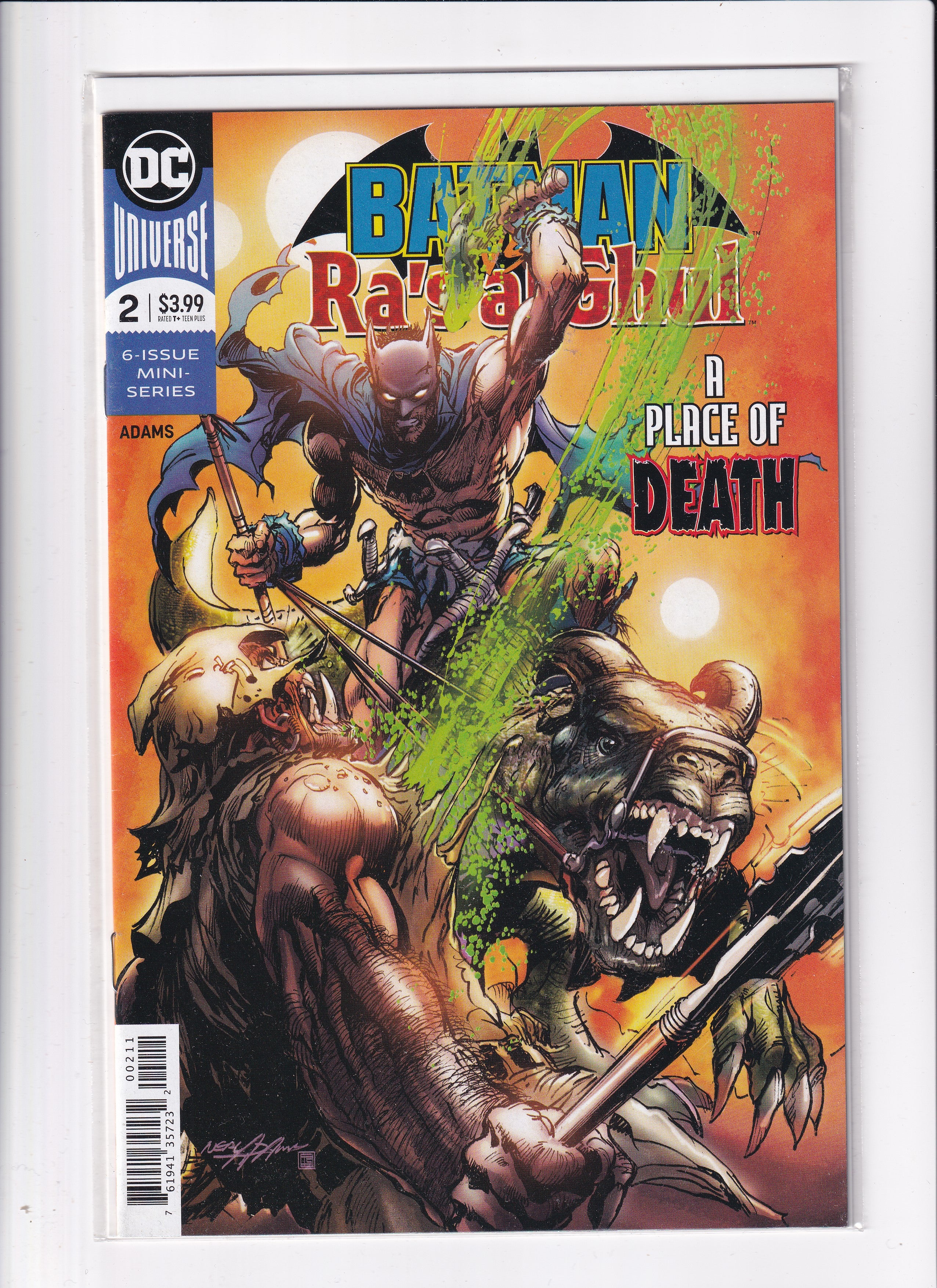 BATMAN RA'S AL GHUL #2 A PLACE OF DEATH - Slab City Comics 