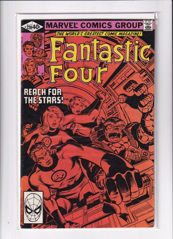 FANTASTIC FOUR #220 REACH FOR THE STARS - Slab City Comics 