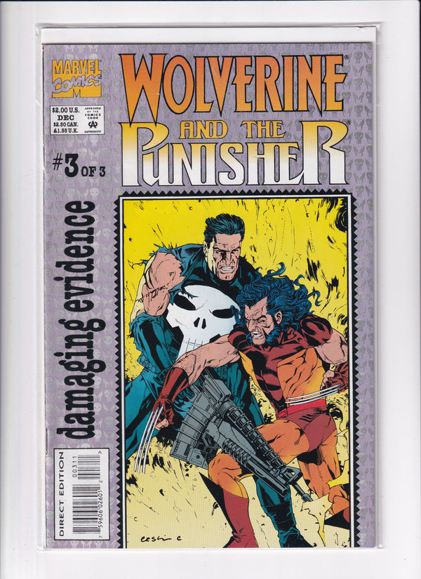 WOLVERINE AND THE PUNISHER #3 OF 3 - Slab City Comics 