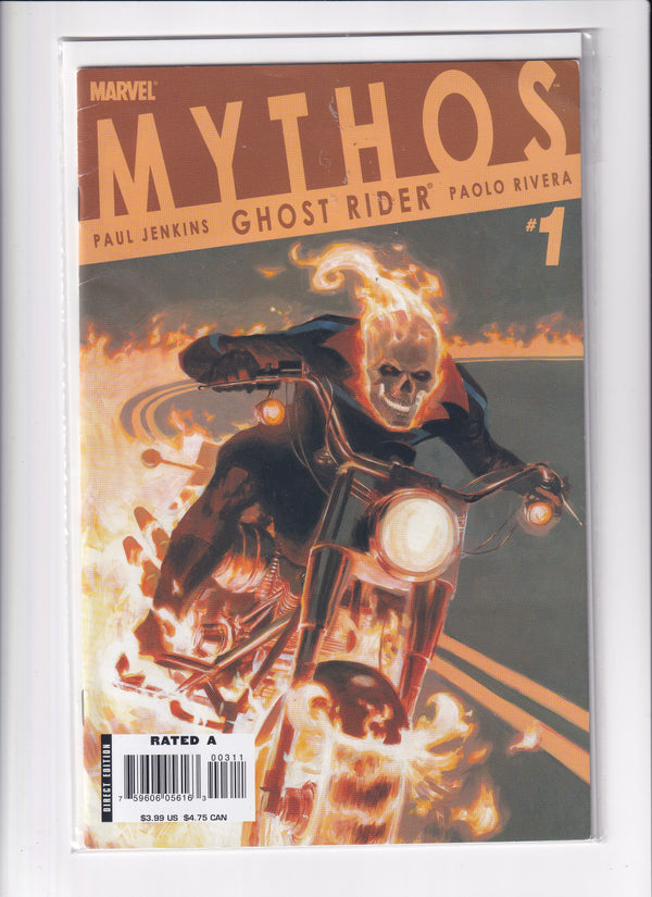 MYTHOS #1 - Slab City Comics 