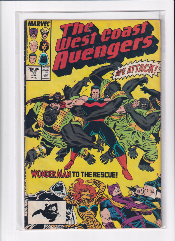 THE WEST COAST AVENGERS #33 - Slab City Comics 