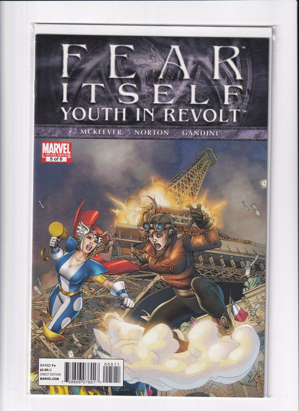 FEAR ITSELF YOUTH IN THE REVOLT #5 - Slab City Comics 