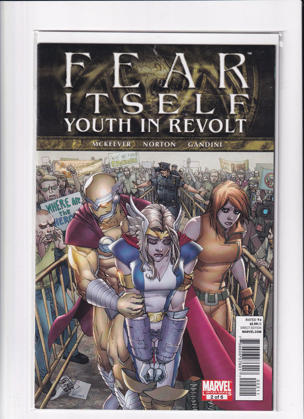 FEAR ITSELF YOUTH IN REVOLT #2 - Slab City Comics 
