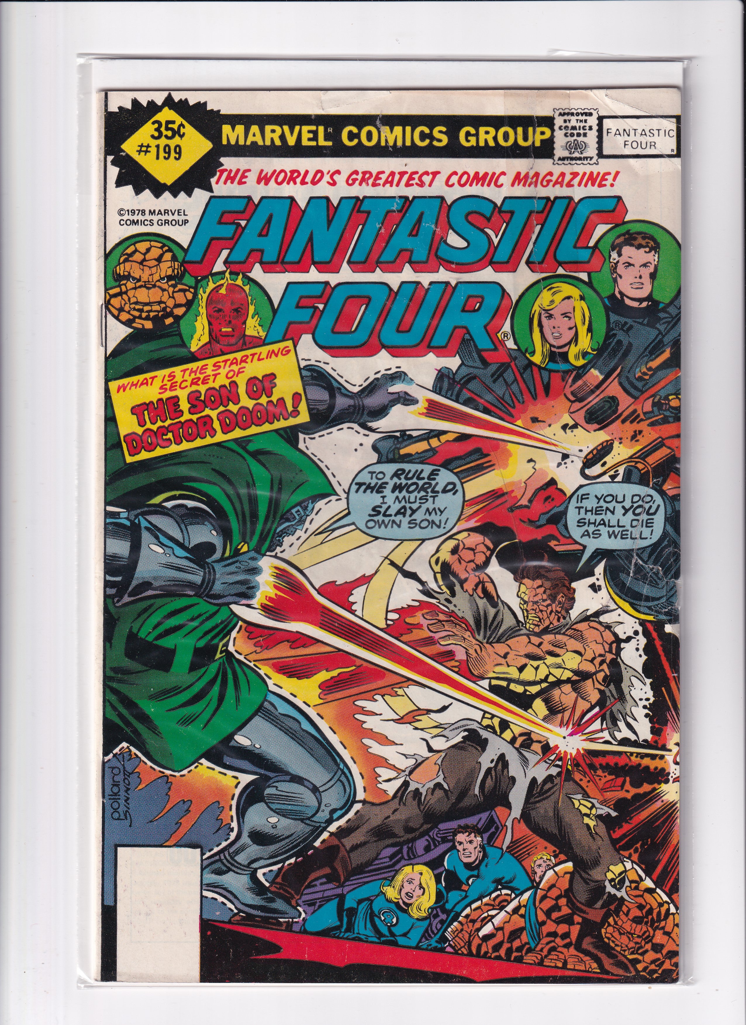 FANTASTIC FOUR #199 - Slab City Comics 