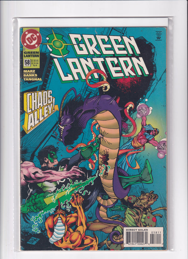 GREEN LANTERN #58 - Slab City Comics 