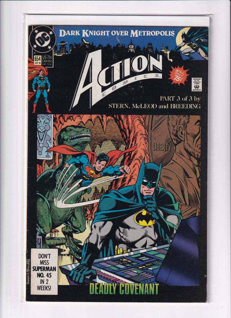 DARK KNIGHT OVER METROPLIS ACTION COMICS
