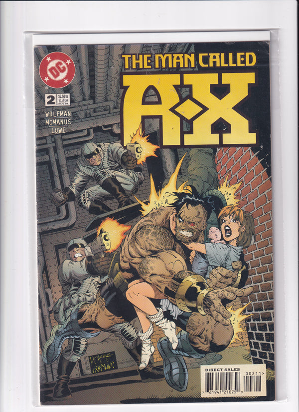 THE MAN CALLED A.X #2 - Slab City Comics 