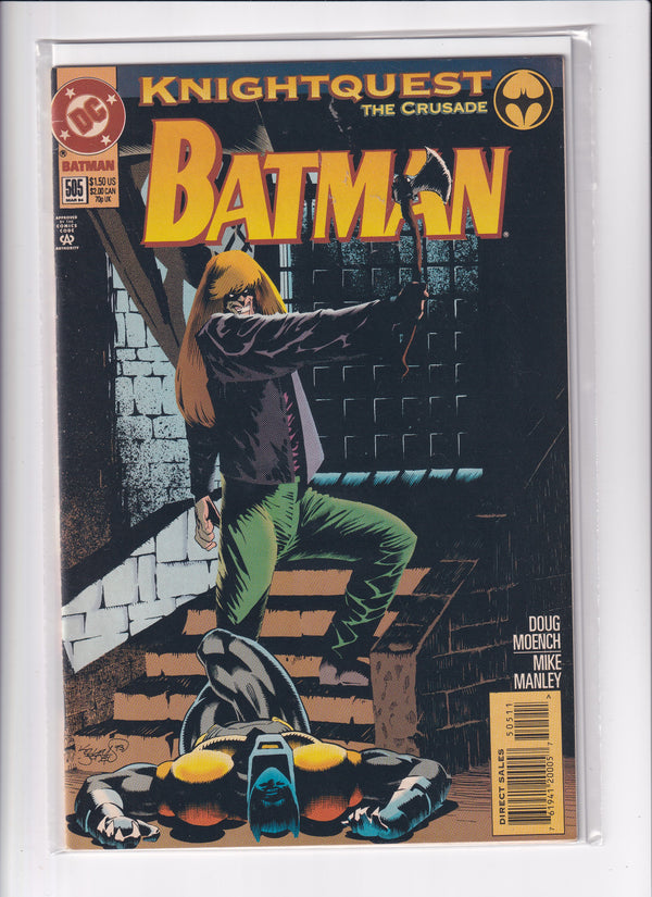 KGHTQUEST THE CRUSADE BATMAN #505 - Slab City Comics 
