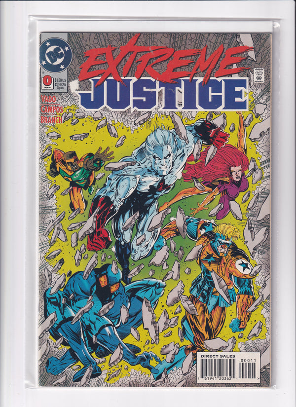 EXTREME JUSTICE #0 - Slab City Comics 
