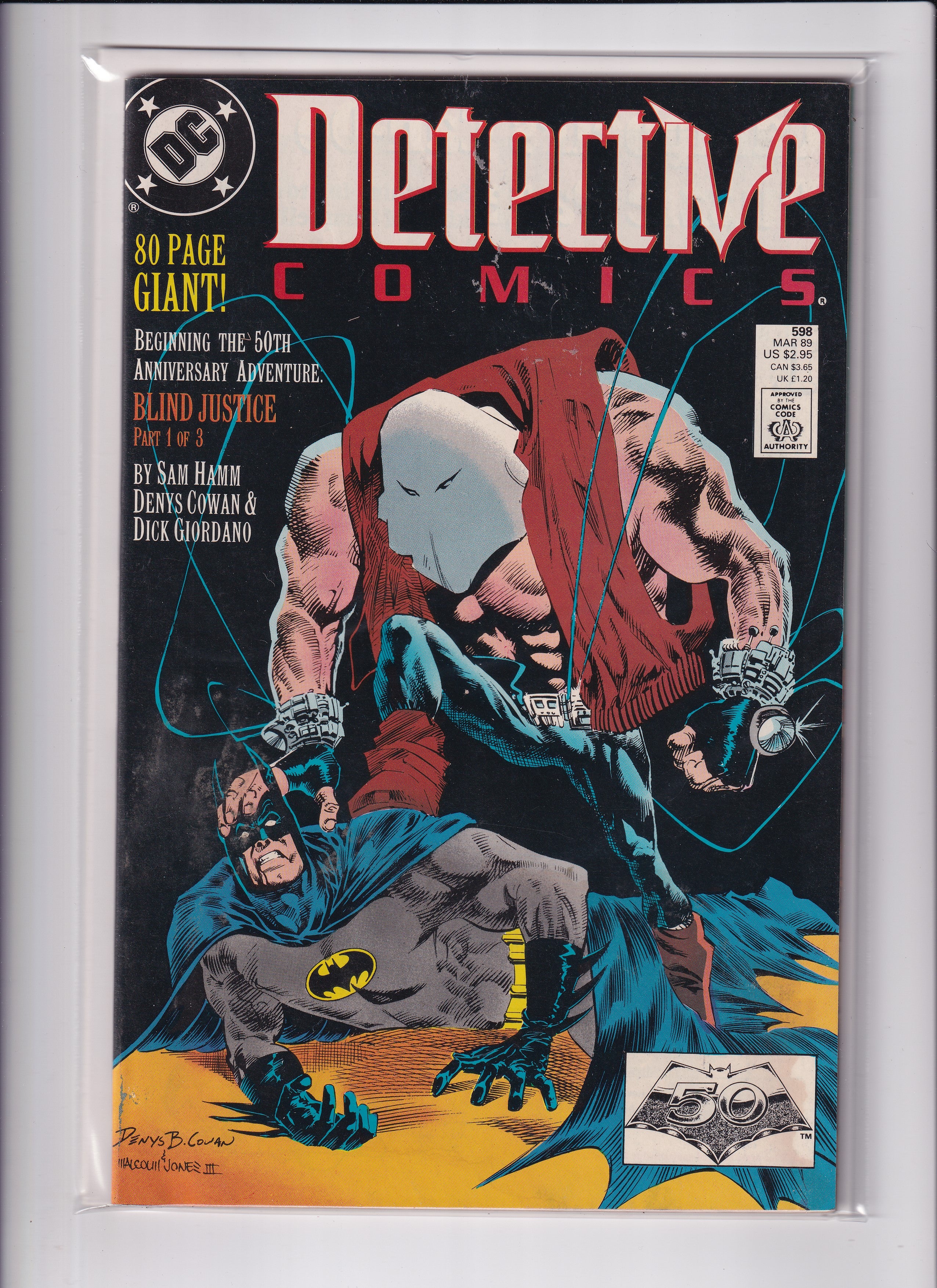 DETECTIVE COMICS #598 - Slab City Comics 