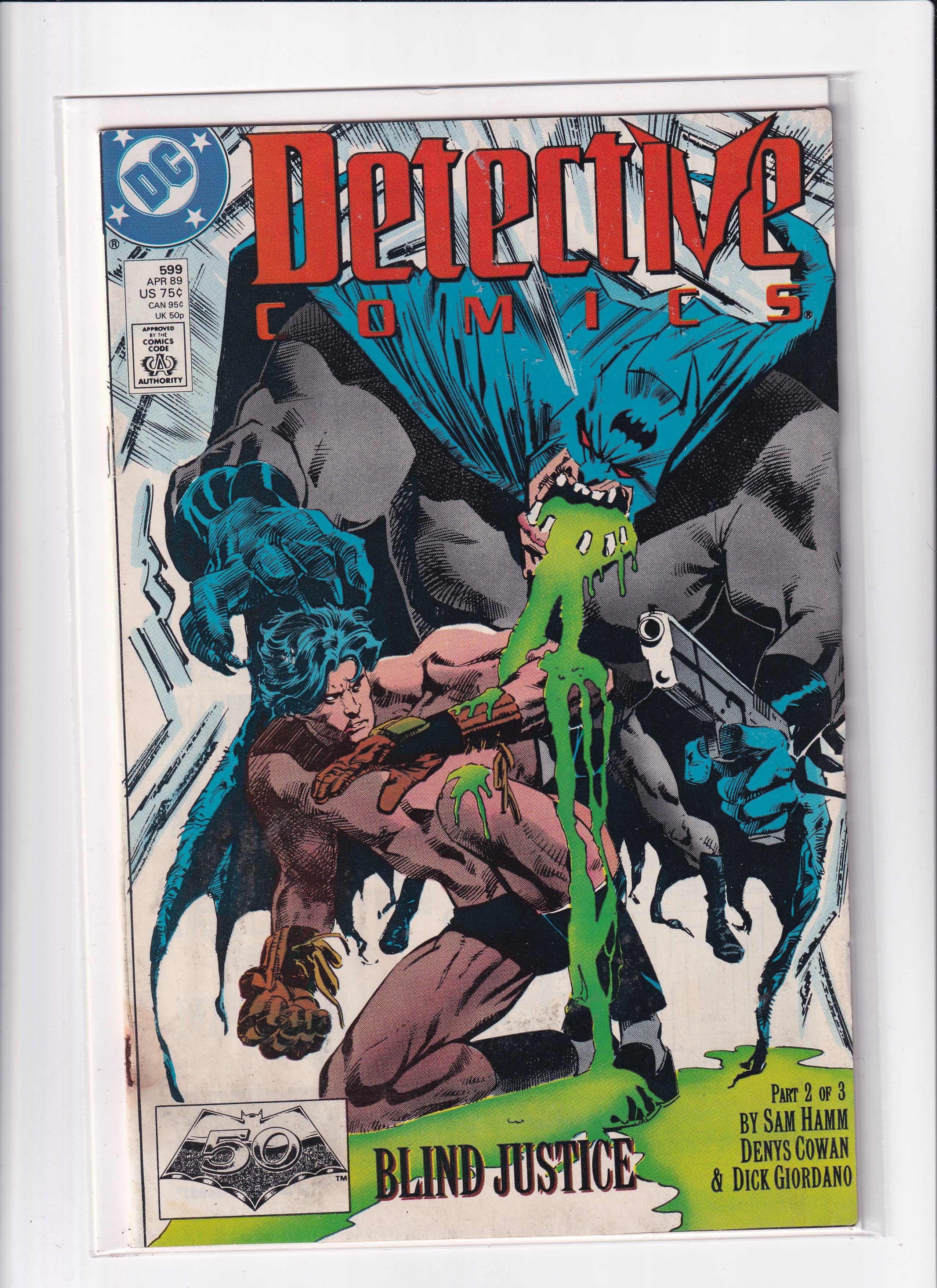 DETECTIVE COMICS #599 - Slab City Comics 