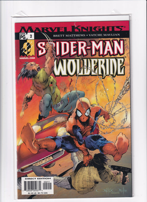 SPIDER-MAN WOLVERINE #2 - Slab City Comics 