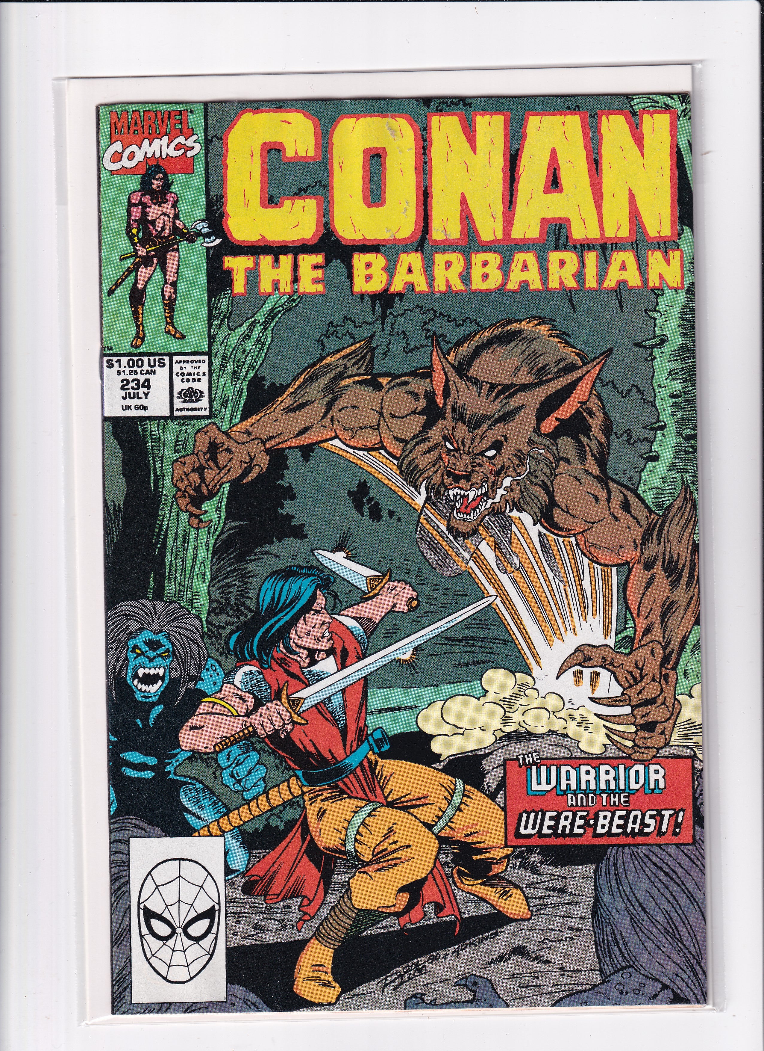 CONAN THE BARBARIAN #234 - Slab City Comics 