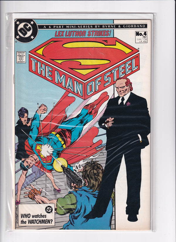 LEX LUTHOR STRIKES! THE MAN OF STEEL #4 - Slab City Comics 