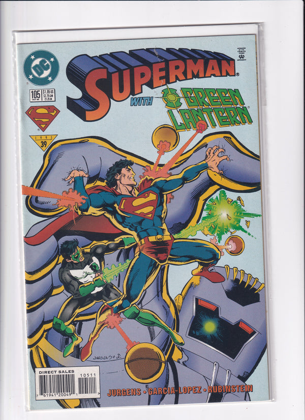 SUPERMAN WITH GREEN LANTERN #105 - Slab City Comics 