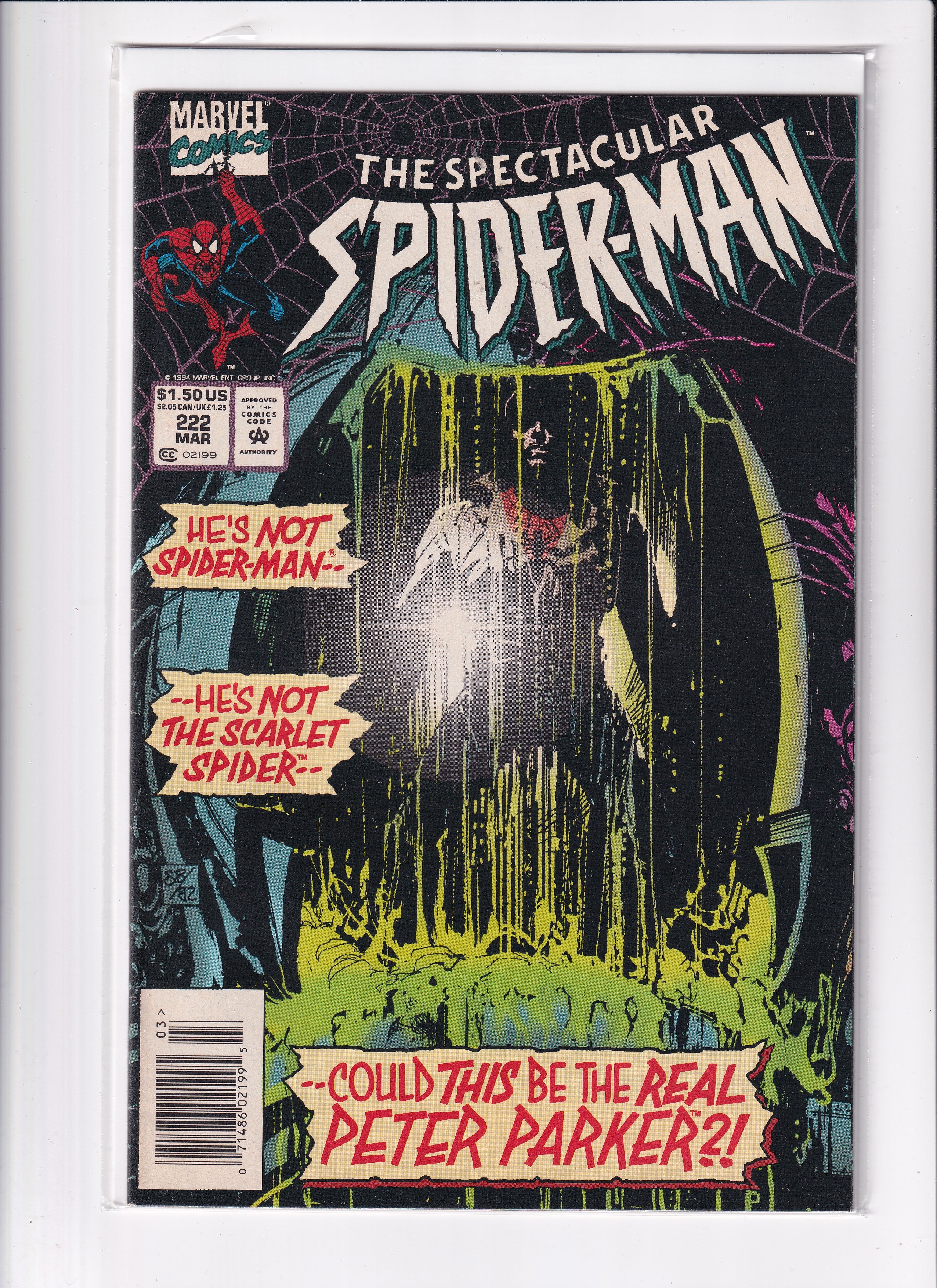 THE SPECTACULAR SPIDER-MAN #222 - Slab City Comics 