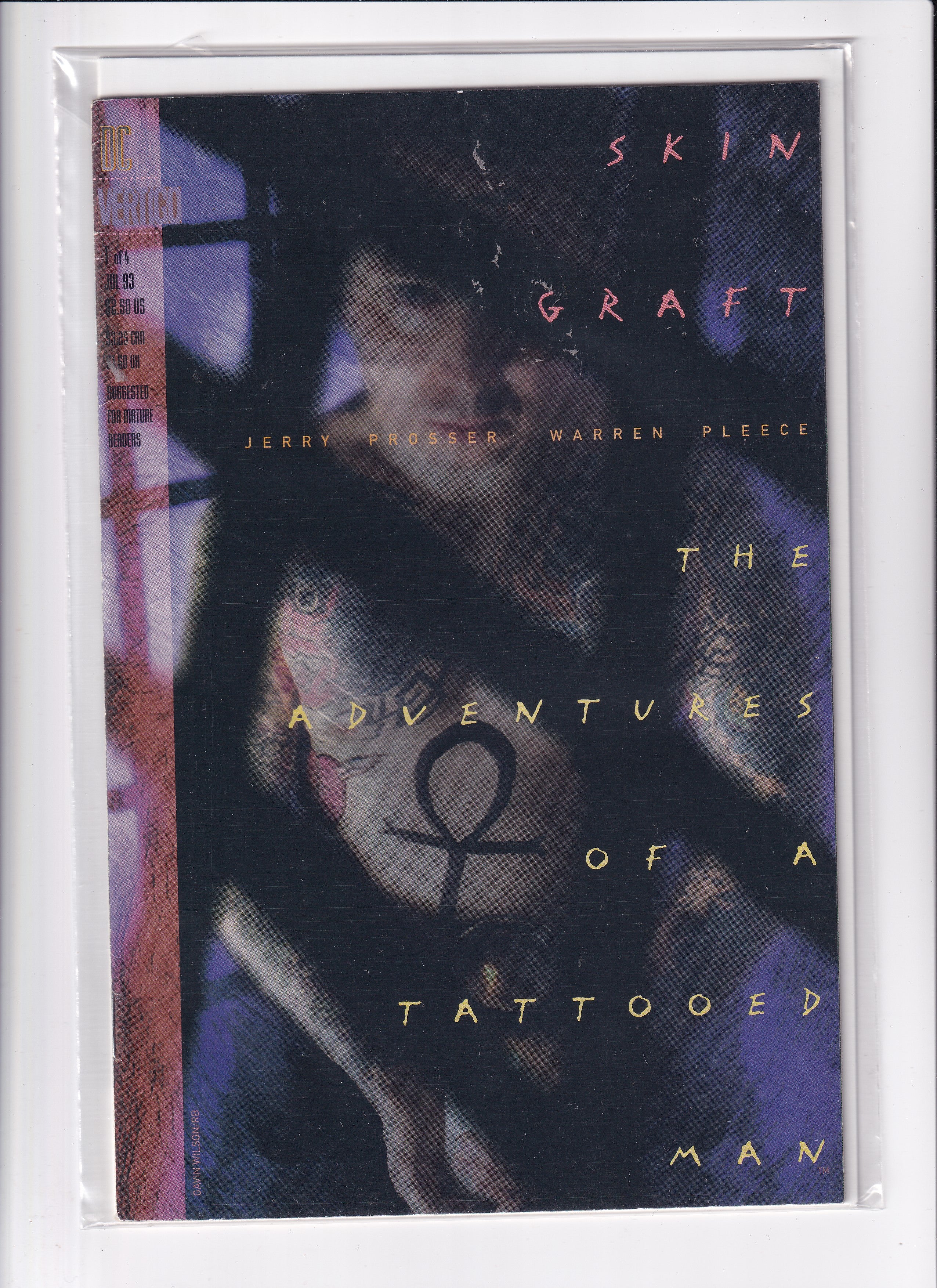 SKIN GRAFT THE ADVENTURE OF A TATTOOED MAN #1 - Slab City Comics 