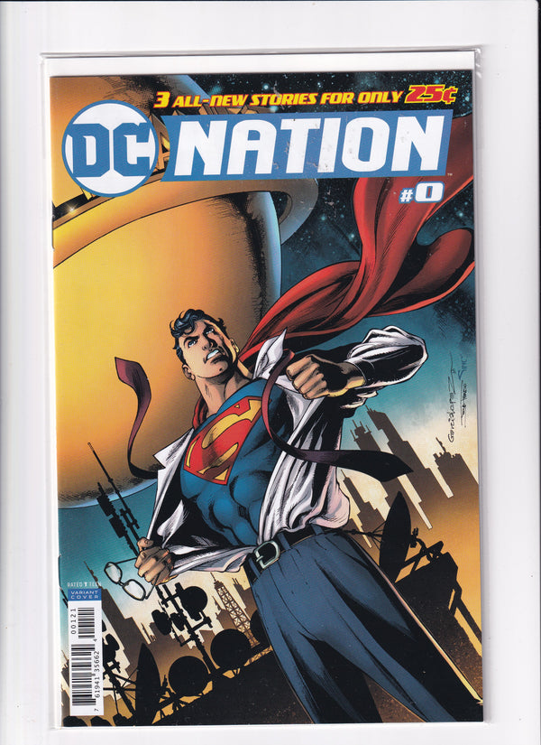 DC NATION #0 1:100 VARIANT - Slab City Comics 