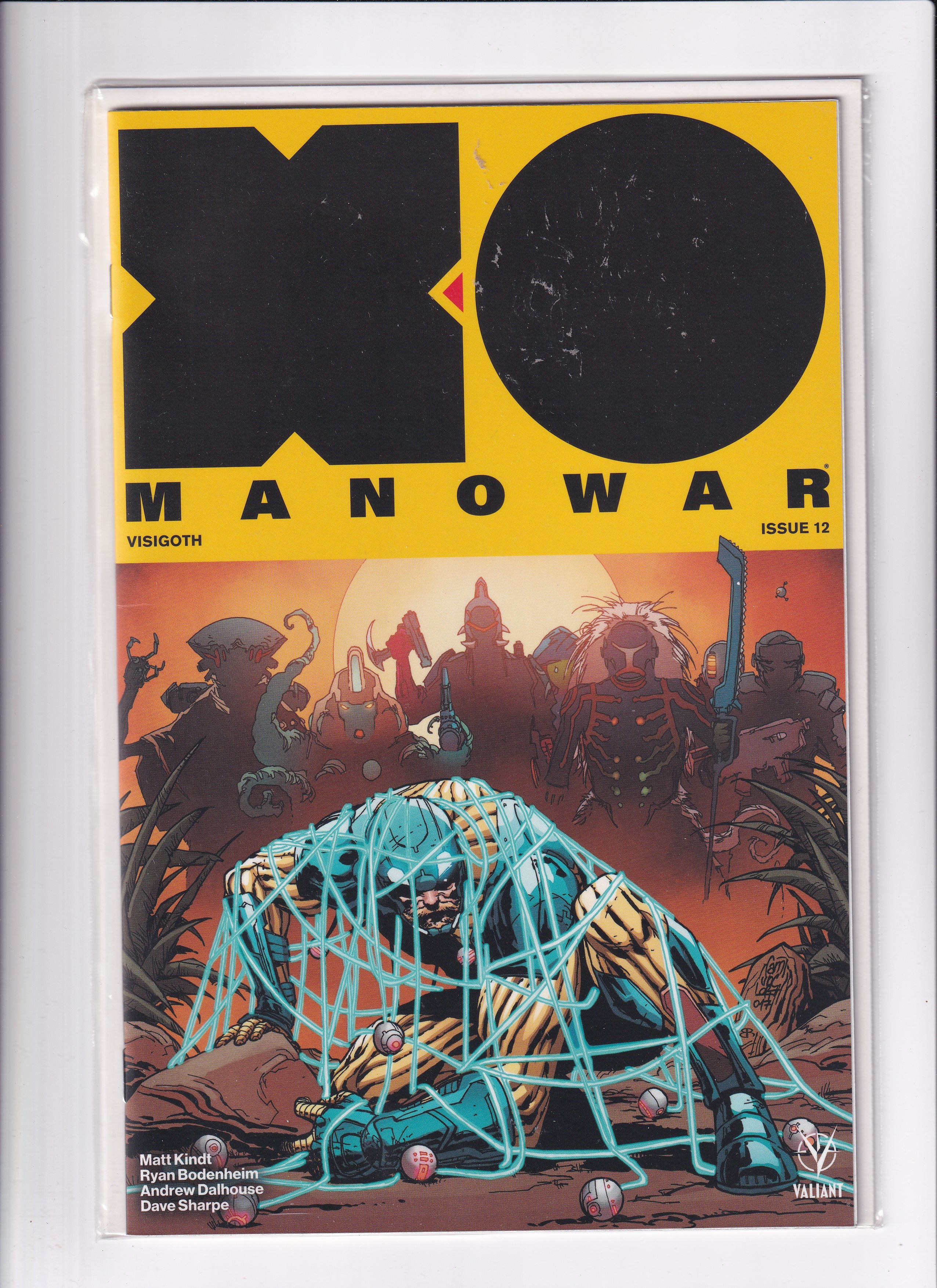 XO MANOWAR #12 - Slab City Comics 