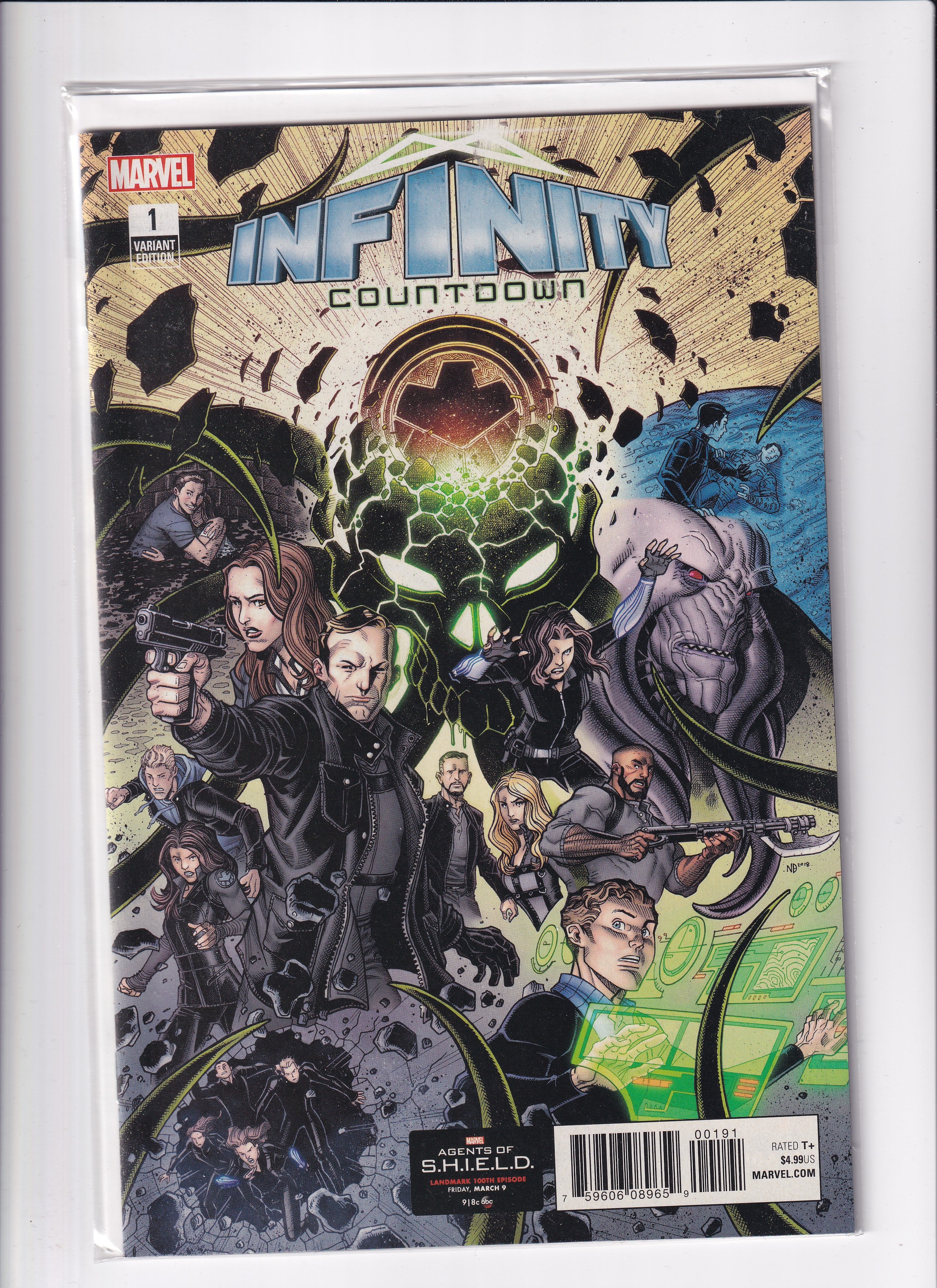 INFINITY COUNTDOWN #1 VARIANT - Slab City Comics 