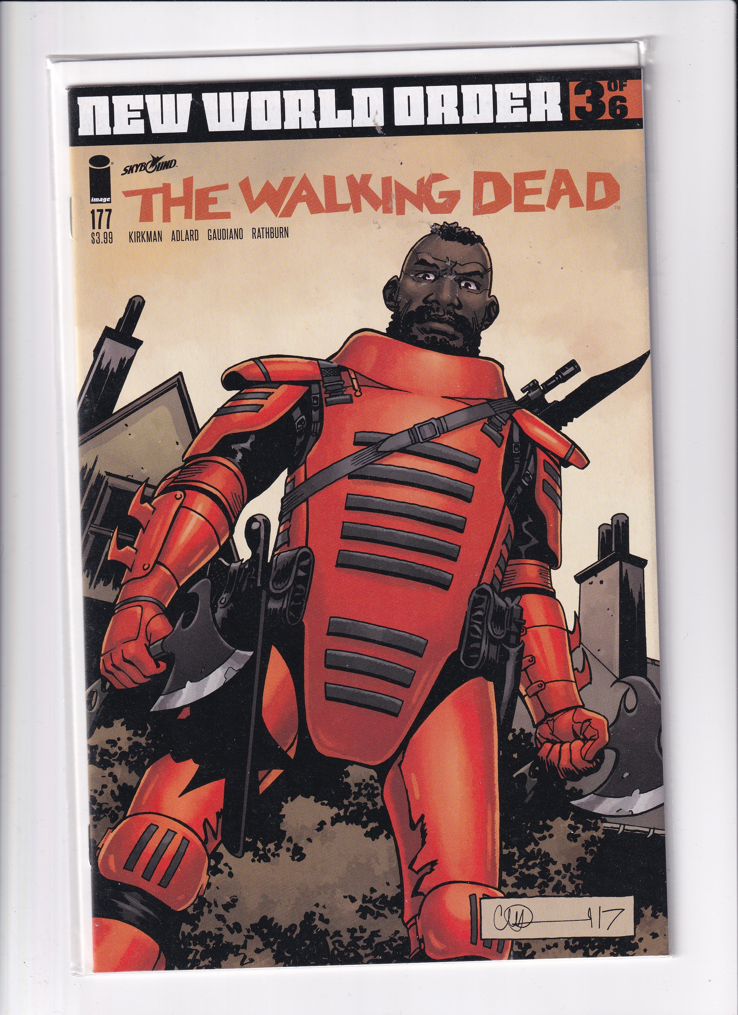 THE WALKIMG DEAD NEW WORLD ORDER #177 - Slab City Comics 