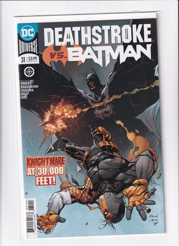 DEATHSTROKE VS BATMAN #31 - Slab City Comics 