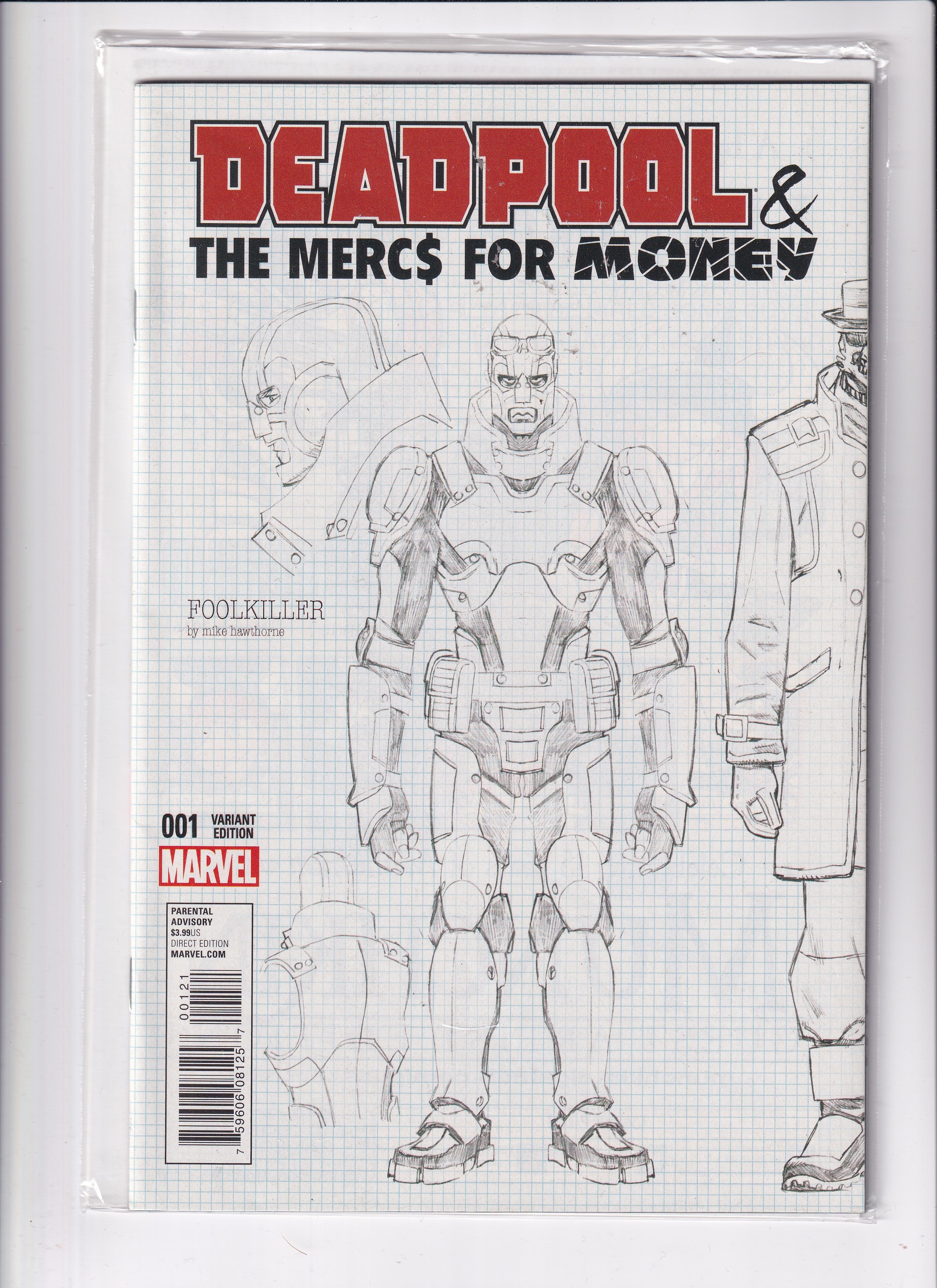 DEADPOOL THE MERCS FOR MONEY #1 VARIANT - Slab City Comics 