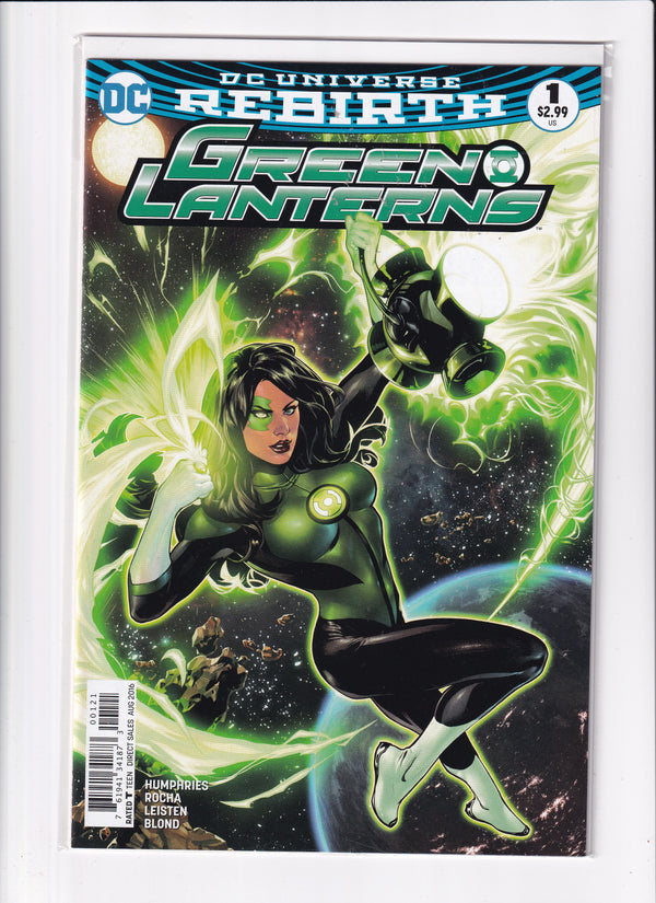GREEN LANTERNS #1 - Slab City Comics 