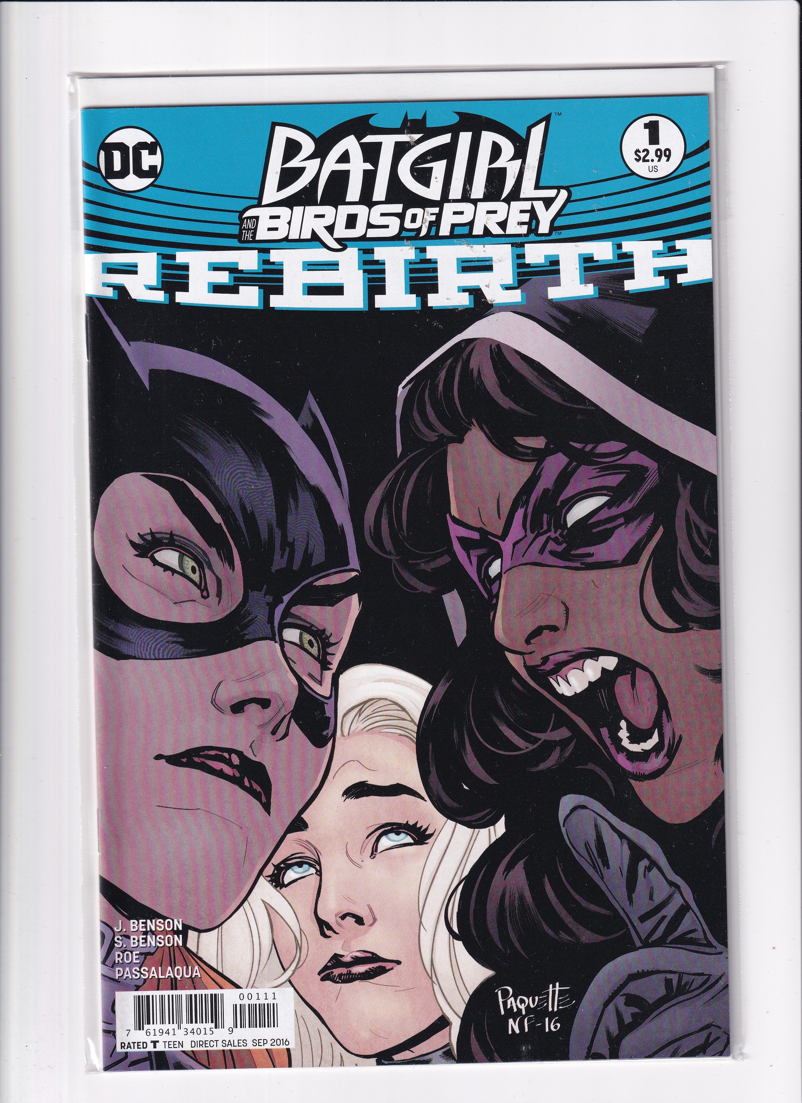 BATGIRL AND THE BIRDS OF PREY #1 REBIRTH - Slab City Comics 