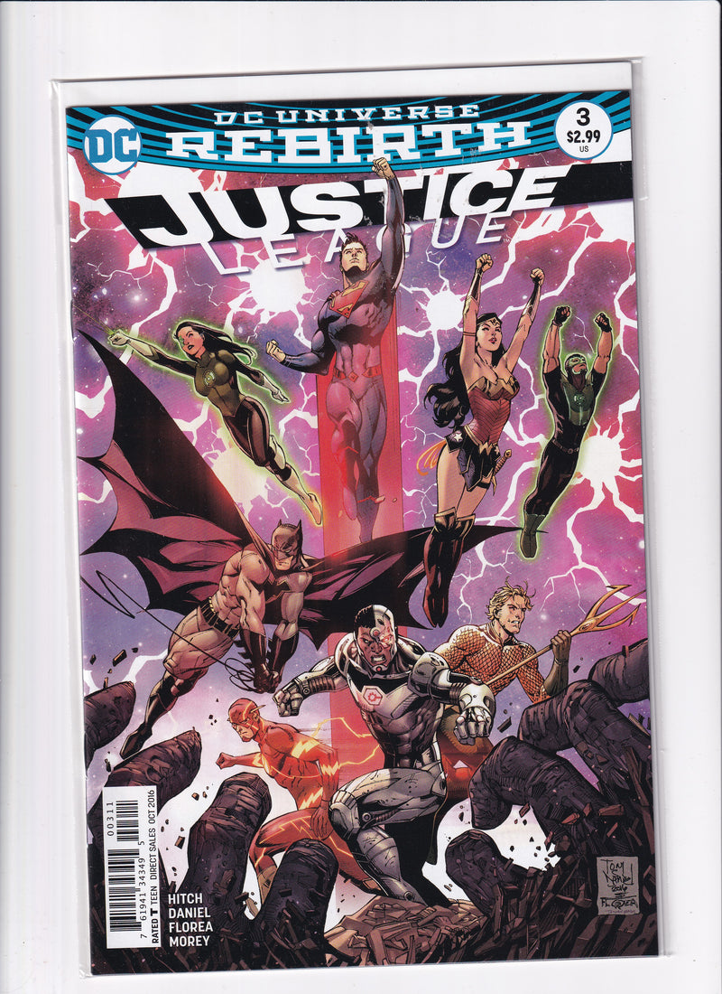 DC UNIVERSE REBIRTH JUSTICE LEAGUE