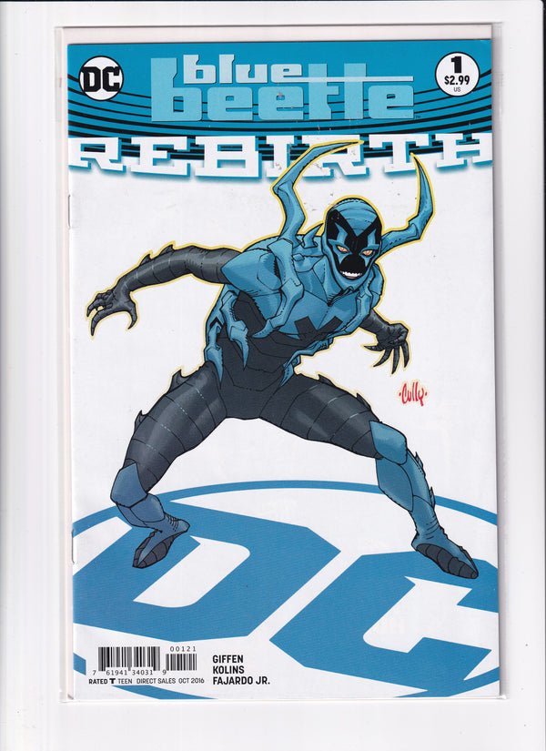 BLUE BEETLE REBIRTH #1 - Slab City Comics 