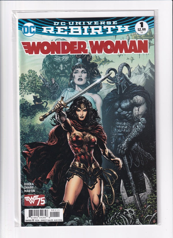 DC UNIVERSE REBIRTH WONDER WOMAN #1 - Slab City Comics 