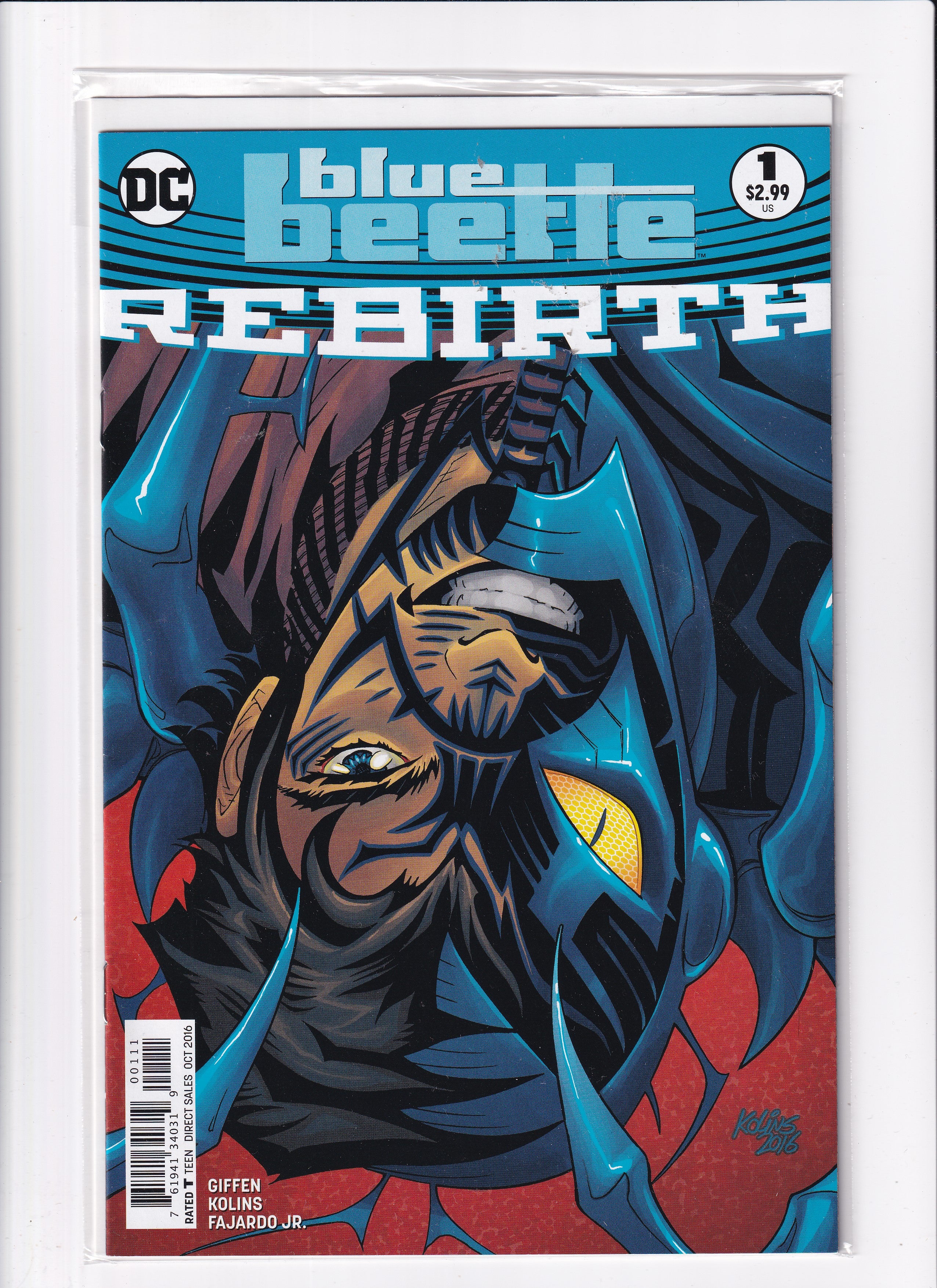 BLUE BEETLE REBIRTH #1 - Slab City Comics 