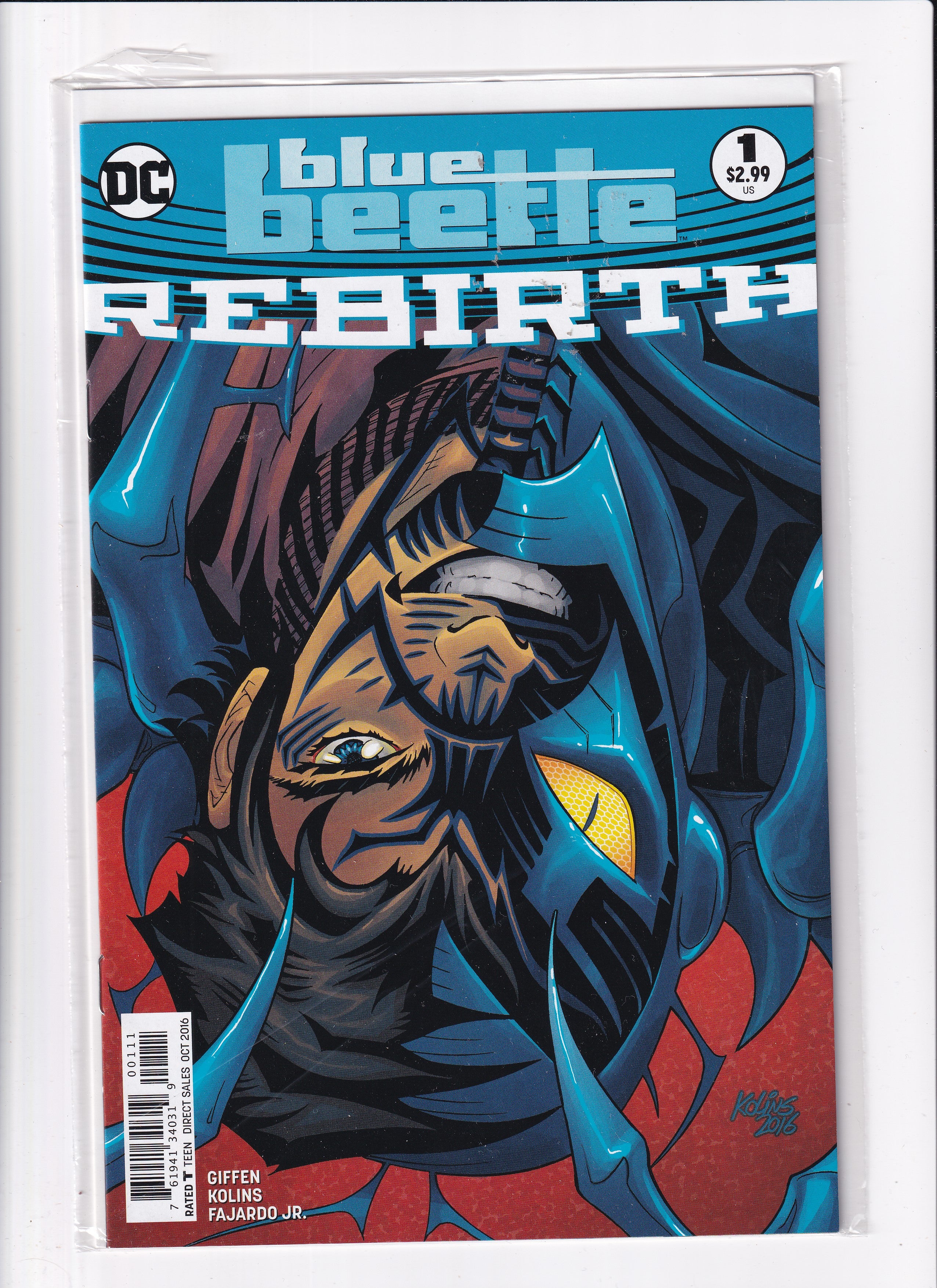 BLUE BEETLE REBIRTH #1 - Slab City Comics 