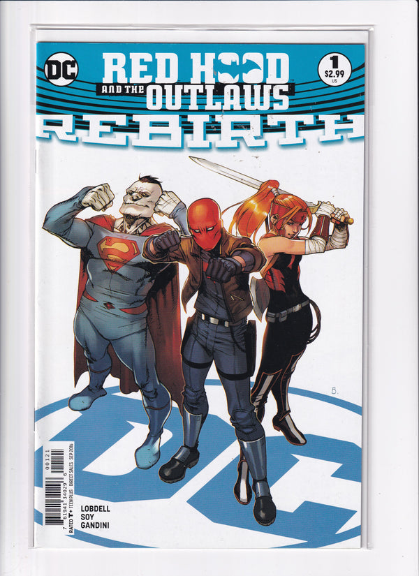 REBIRTH RED HOOD AND THE OUTLAWS #1 - Slab City Comics 