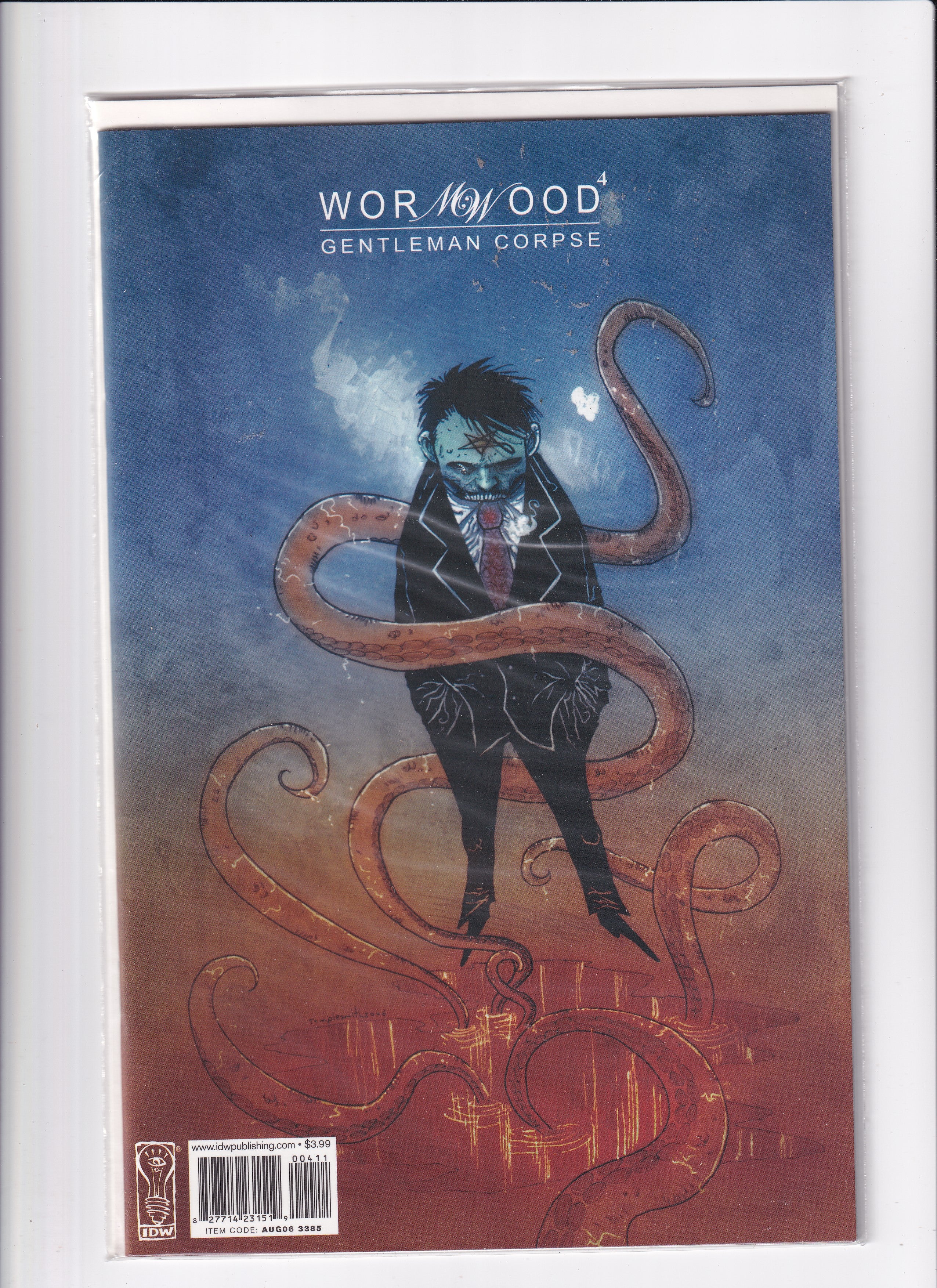 WORM WOOD #4 GENTLEMAN CORPSE - Slab City Comics 
