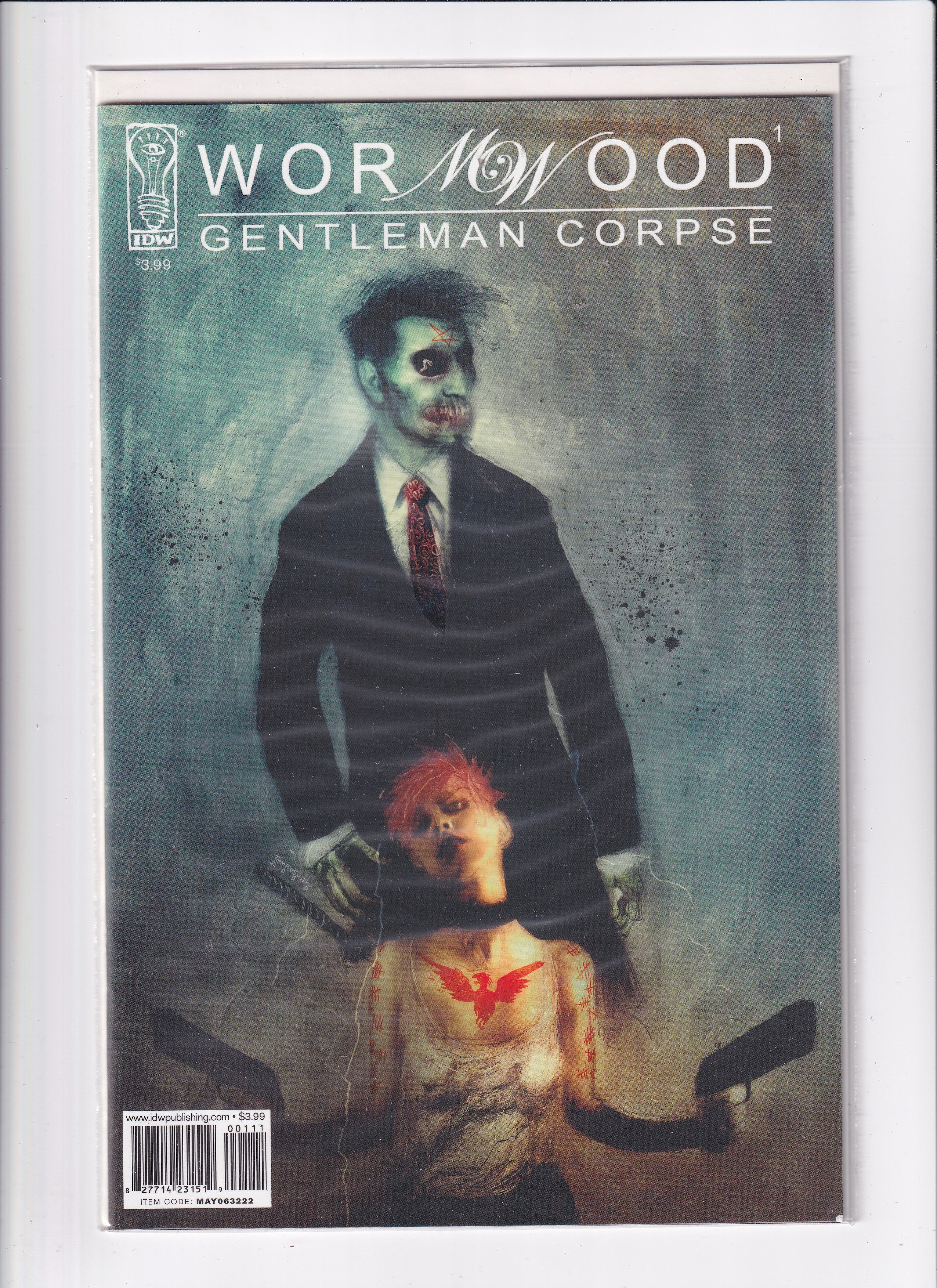 WORM WOOD #1 GENTLEMAN CORPSE - Slab City Comics 