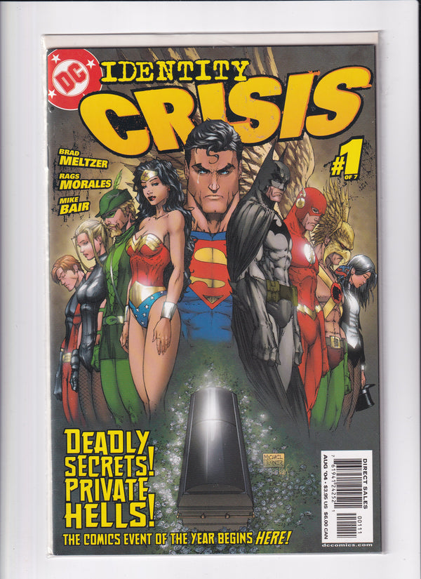 IDENTITY CRISIS #1 - Slab City Comics 