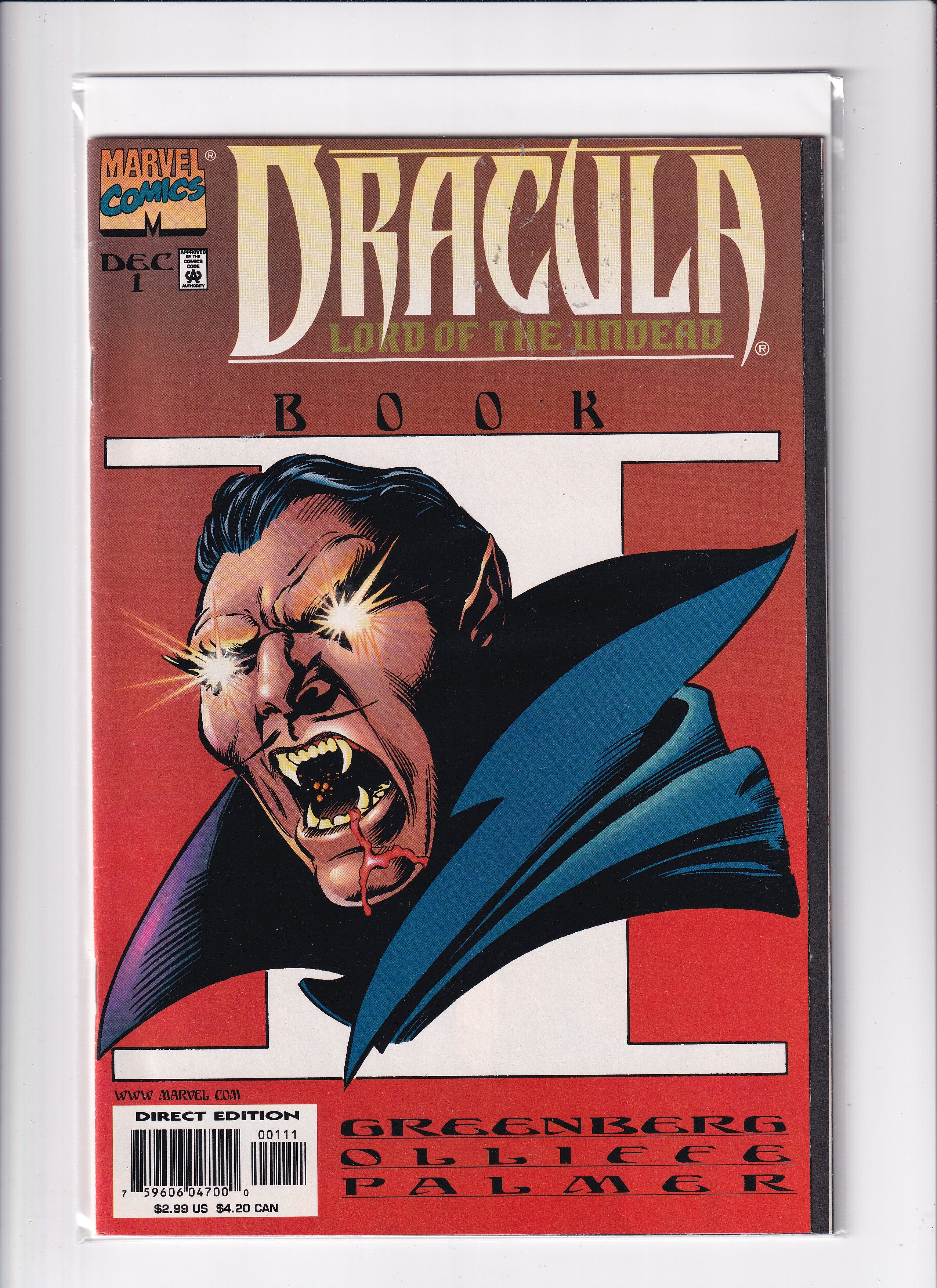 DRACULA LORD OF THE UNDEAD #1 - Slab City Comics 