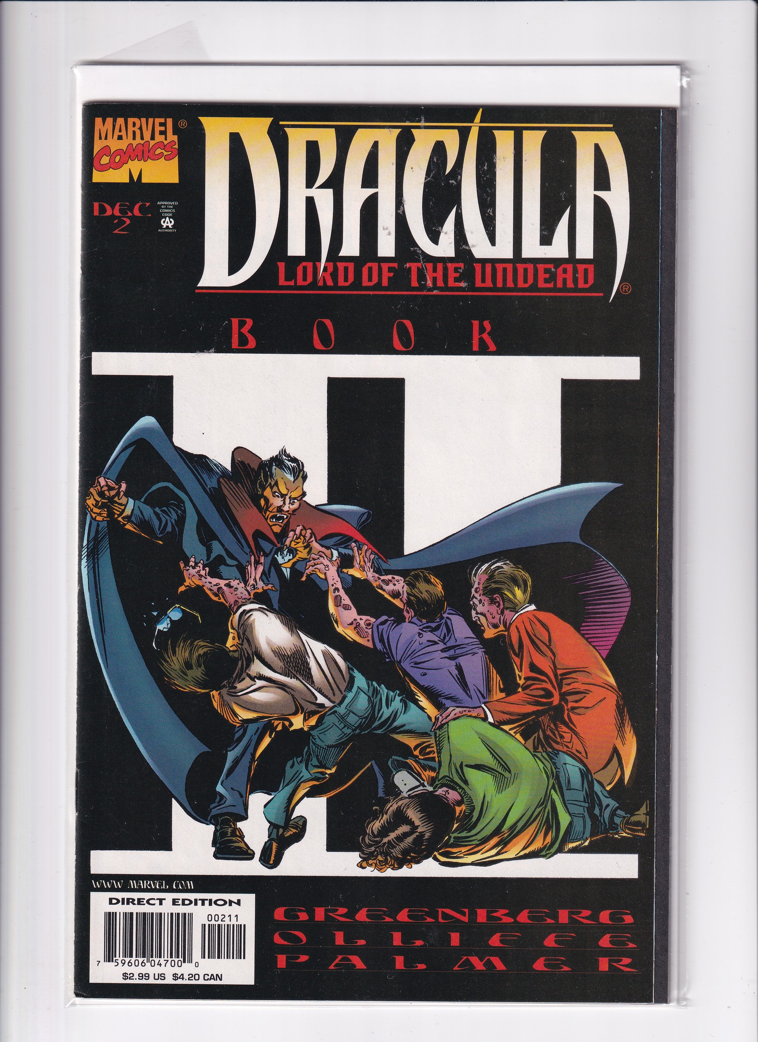 DRACULA LORD OF THE UNDEAD #2 - Slab City Comics 